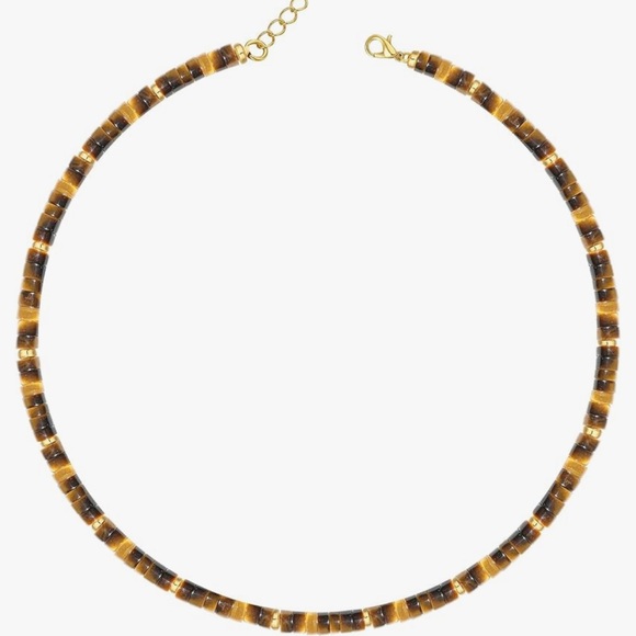 Tortoise Shell Necklace Choker - Picture 2 of 2